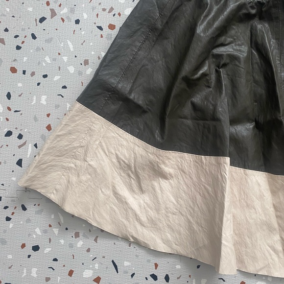 Zara Color Block Skirt - Picture 7 of 8